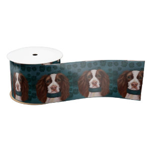 English Springer Spaniel       Satin Ribbon