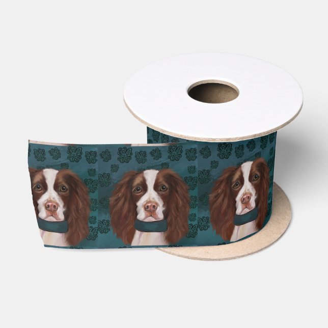 English Springer Spaniel       Satin Ribbon (Spool)