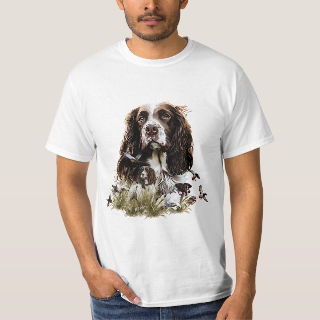 English Springer Spaniel T-Shirt (Front)