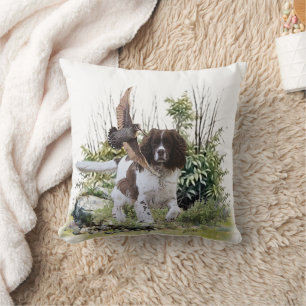  English Springer Spaniel  Throw Pillow