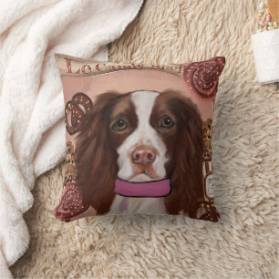English Springer Spaniel Throw Pillow