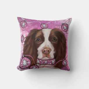 ENGLISH SPRINGER SPANIEL THROW PILLOW