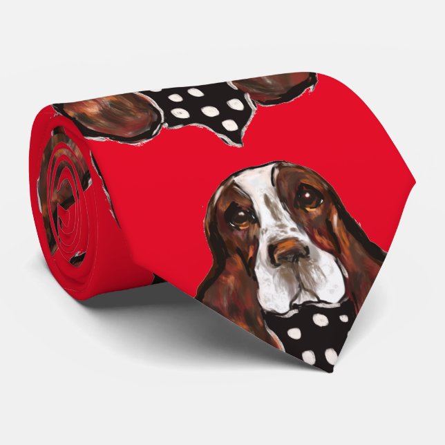 ENGLISH SPRINGER SPANIEL TIE (Rolled)