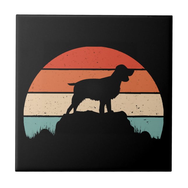 English springer spaniel tile (Front)