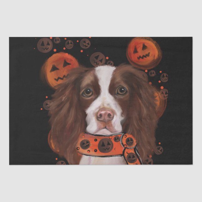 English Springer Spaniel       Tissue Paper (Front)