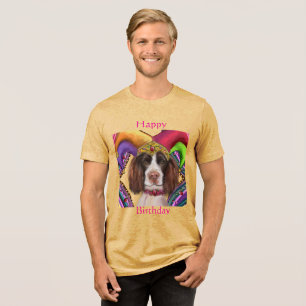 ENGLISH SPRINGER SPANIEL Tri-Blend SHIRT