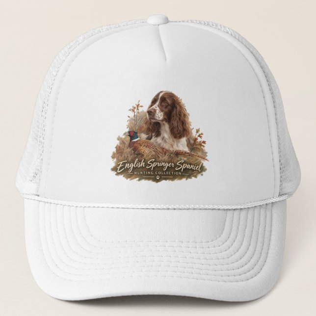 English Springer Spaniel  Trucker Hat (Front)