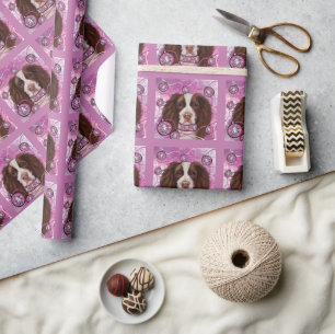 ENGLISH SPRINGER SPANIEL       WRAPPING PAPER