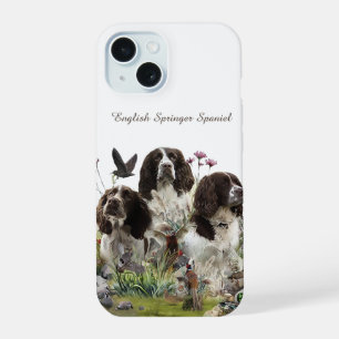 English Springer Spaniels ,Art iPhone 15 Case