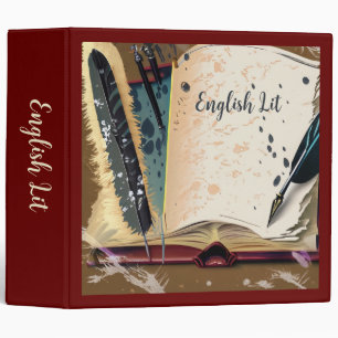 English Subject Literature & Language Binder