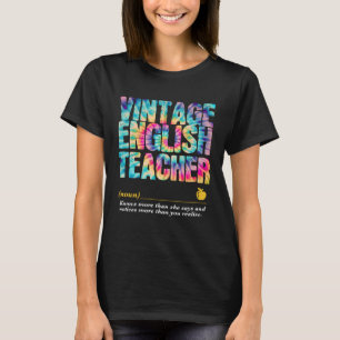English Teacher Appreciation Week Back to School T-Shirt
