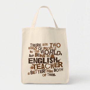 English Teacher Gift Tote Bag