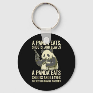 English Teacher Grammar Punctuation Humor Oxford C Keychain