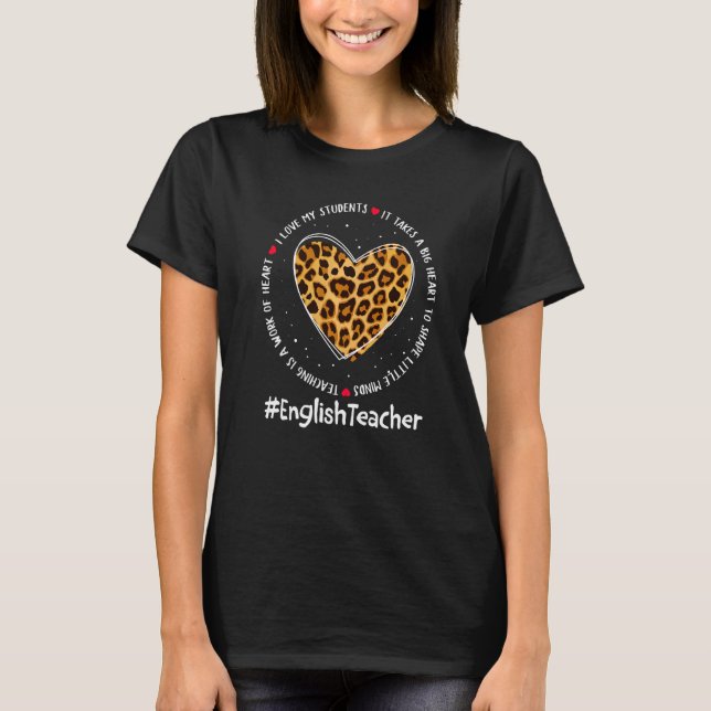 English Teacher Squad Admin Appreciation Week Back T-Shirt (Front)