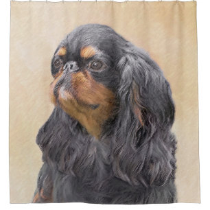 English Toy Spaniel Painting Original Animal Art