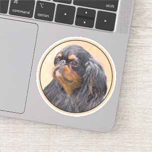 English Toy Spaniel Painting Original Animal Art