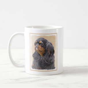 English Toy Spaniel Painting Original Animal Art Coffee Mug