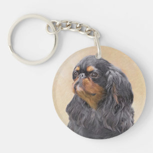English Toy Spaniel Peinture Animal Art original