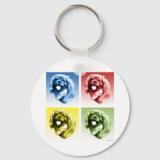 English Toy Spaniel Pop Keychain