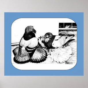 English Trumpeters Poster