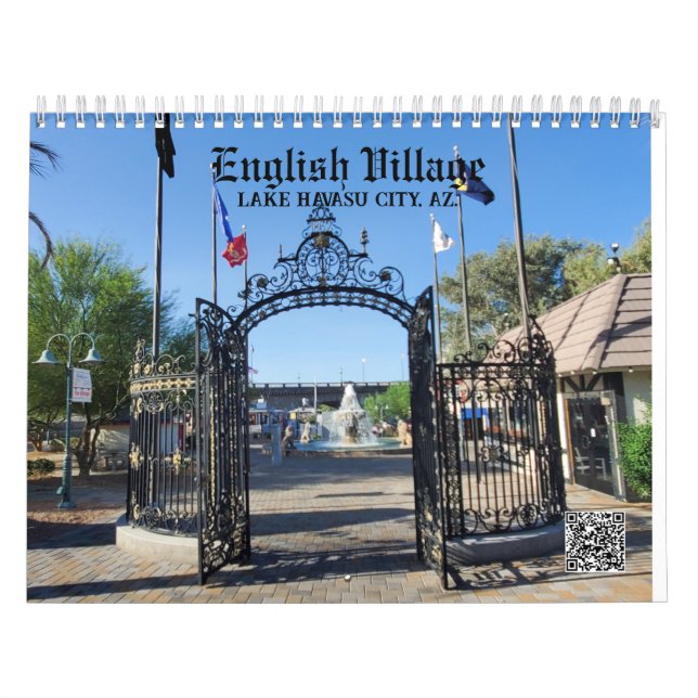 English Village Lake Havasu  Calendar (Cover)