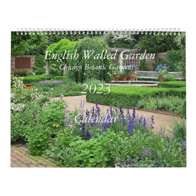 English Walled Garden 2023 Calendar (Cover)