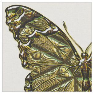 Engraved Butterfly 1-3 Options Custom Fabric
