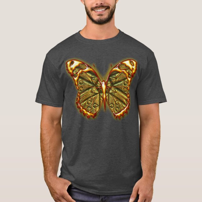 Engraved Butterfly 1 Shirt (Front)
