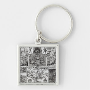 Engraved by Robert Vaughan Keychain