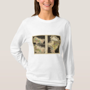 engraved maps of the world T-Shirt