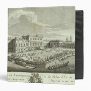 Engraved View of Saint Petersburg 3 Binder