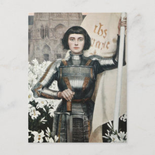 Engraving Joan of Arc 1903 Postcard