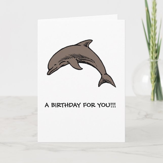 Engrish Birthday Card (Front)