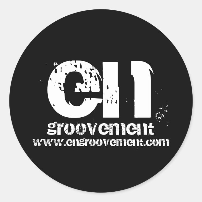 engroovement sticker (Front)