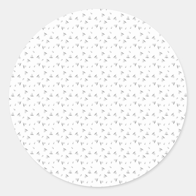 Enhance Your Brand with Classic Round Stickers (Front)