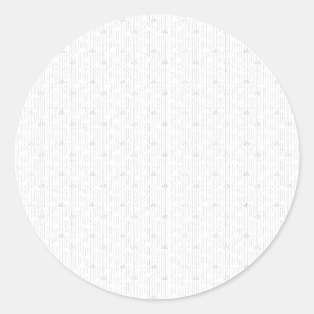 Enhance Your Brand with Classic Round Stickers (Front)