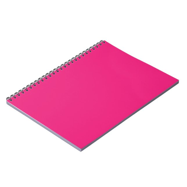 Enhance Your Design with Pink Background  Notebook (Left Side)