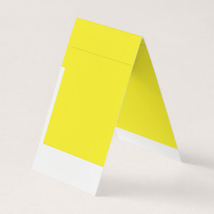 Enhance Your Design with Yellow Background  Business Card