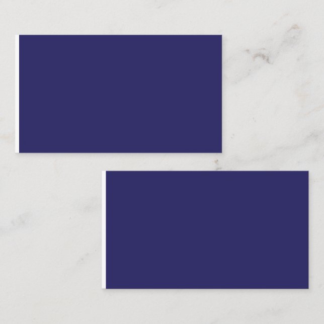 Enhance Your Home Decor with a Stylish Blue  Calling Card (Front/Back)