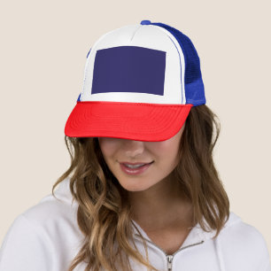 Enhance Your Home Decor with a Stylish Blue  Trucker Hat