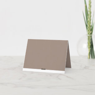 Enhance Your Living Room Style with a Brown  Thank You Card