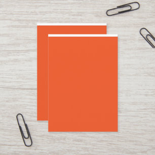 Enhance Your Space with an Eye-Catching Orange Business Card