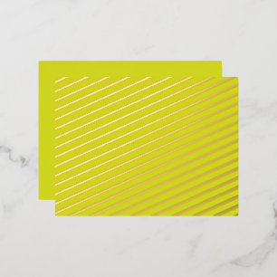Enhance Your Website Design a Yellow Background Foil Holiday Postcard