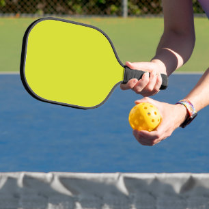 Enhance Your Website Design a Yellow Background Pickleball Paddle