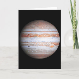 ENHANCED image of Jupiter Cassini flyby NASA Card
