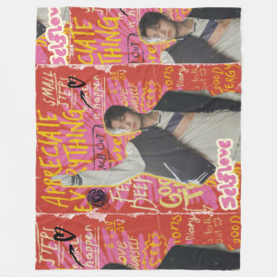 Enhypen Heesung Fleece Blanket