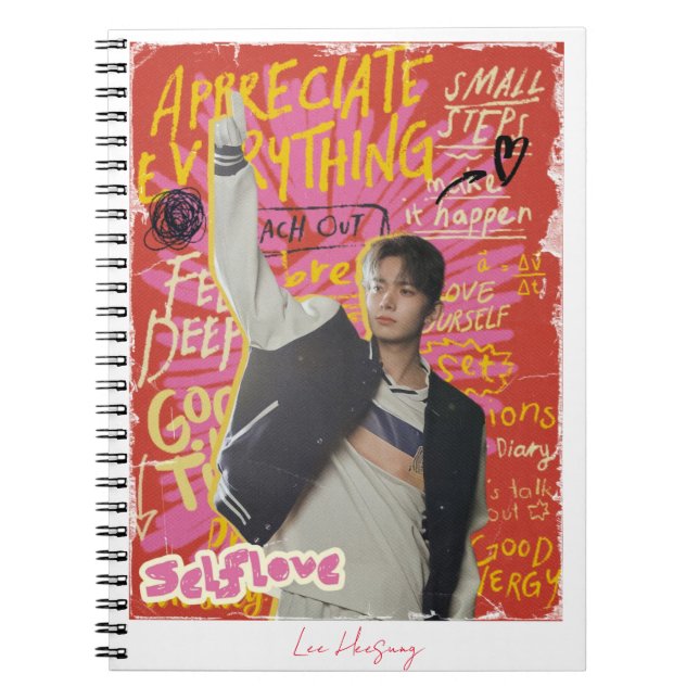 Enhypen Heesung Notebook (Front)