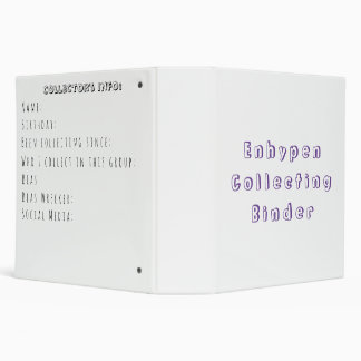 Enhypen Photocard Collecting Binder