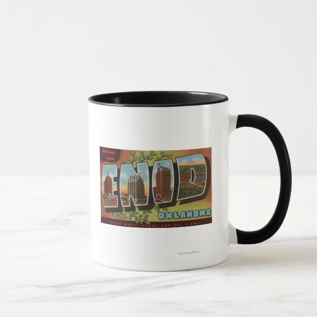 Enid, OklahomaLarge Letter ScenesEnid, OK Mug (Right)