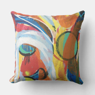 Enigma 20 x 20 Cotton Throw Pillow